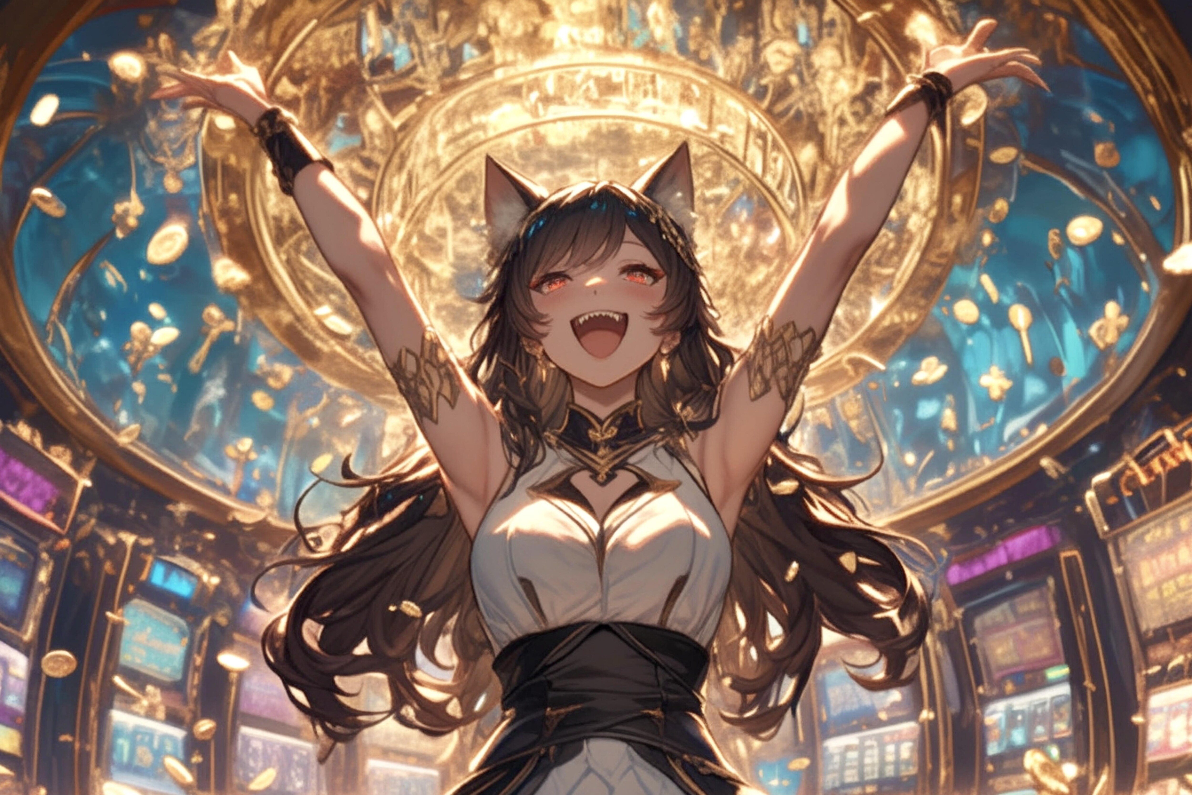 けもみみ✖︎カジノ🐾 | の人気AIイラスト・グラビア