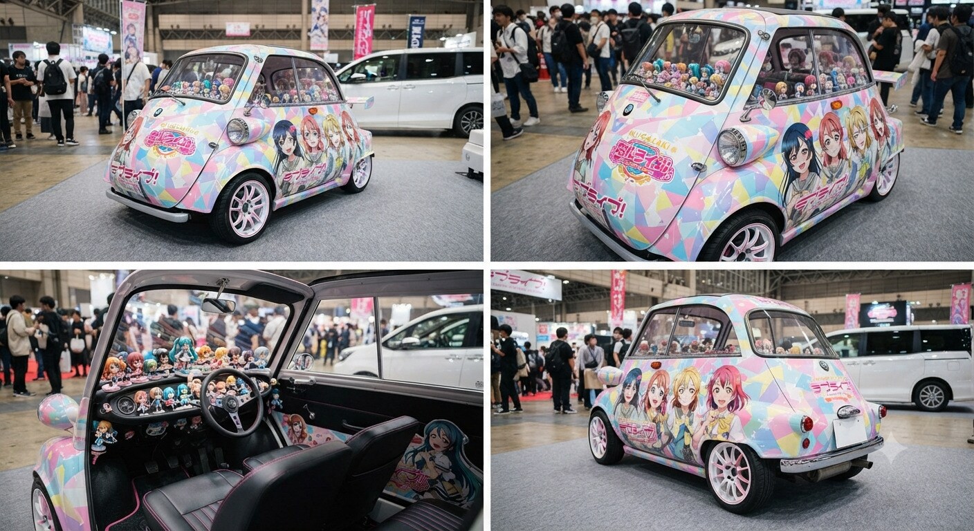 ラブライブ痛車イセッタ | の人気AIイラスト・グラビア