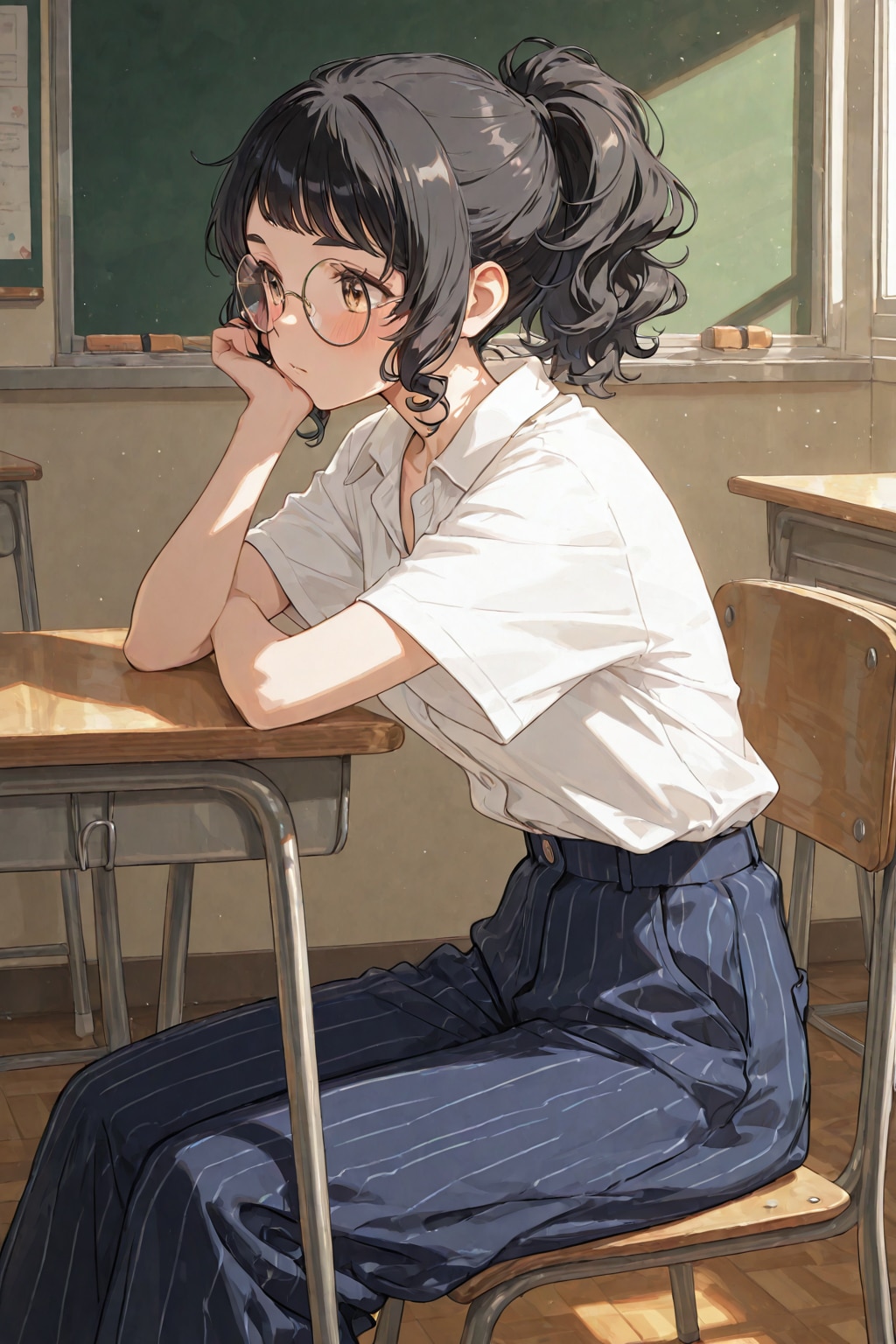 眼鏡っ娘