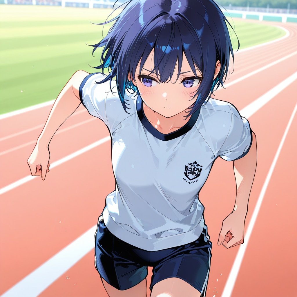 全力疾走 | の人気AIイラスト・グラビア