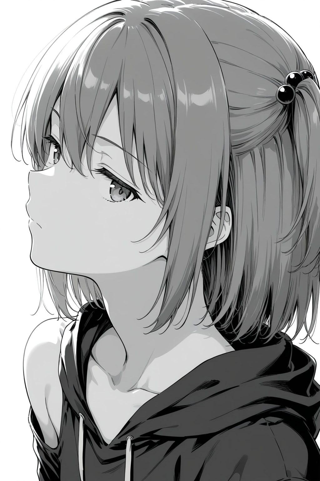 モノクロの記憶の彼女 | の人気AIイラスト・グラビア
