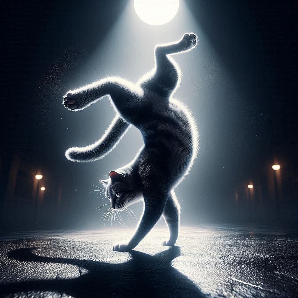 ブレイクダンス猫を詠唱する