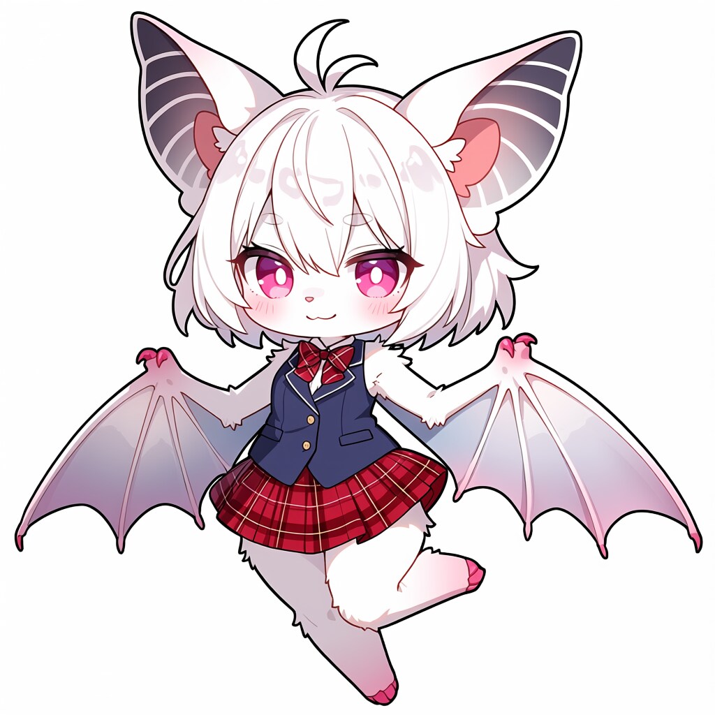 ちびケモモードの吸血鬼ちゃん