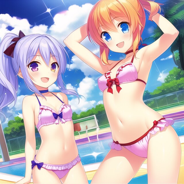 プールで遊ぼう！