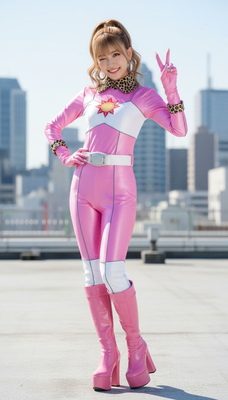 ギャル x 戦隊ヒロイン | の人気AIイラスト・グラビア