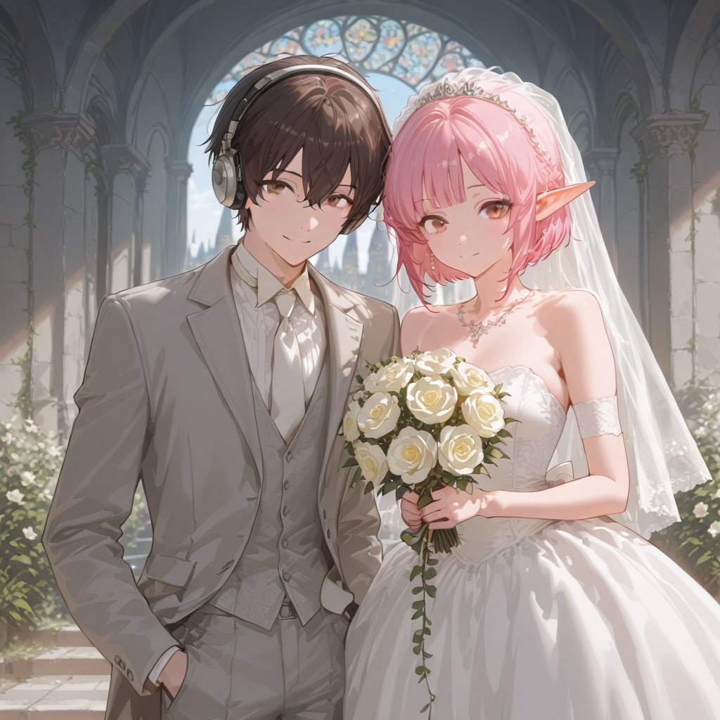 エルフとオタクの結婚