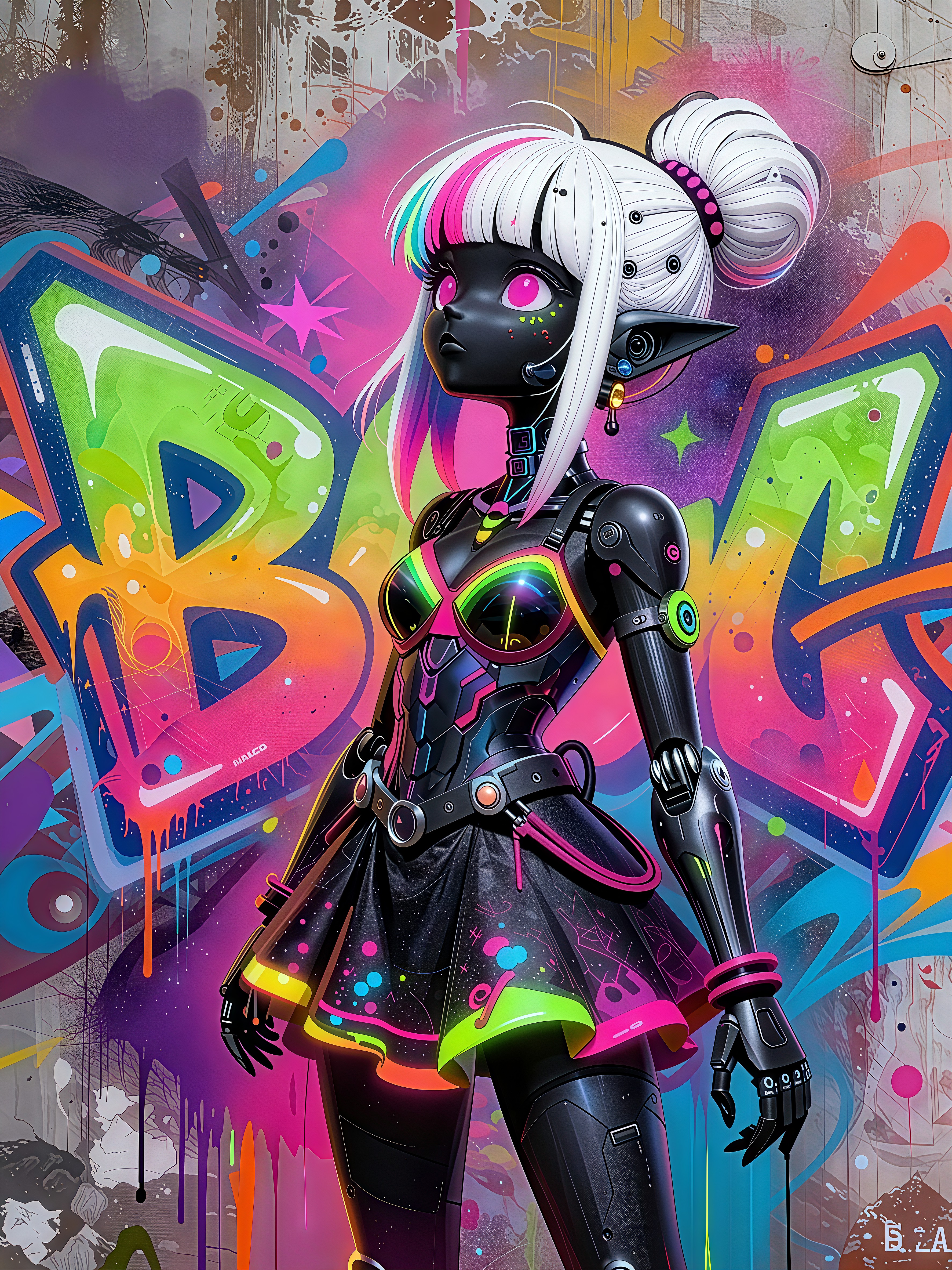 メカ娘4570号 | の人気AIイラスト・グラビア