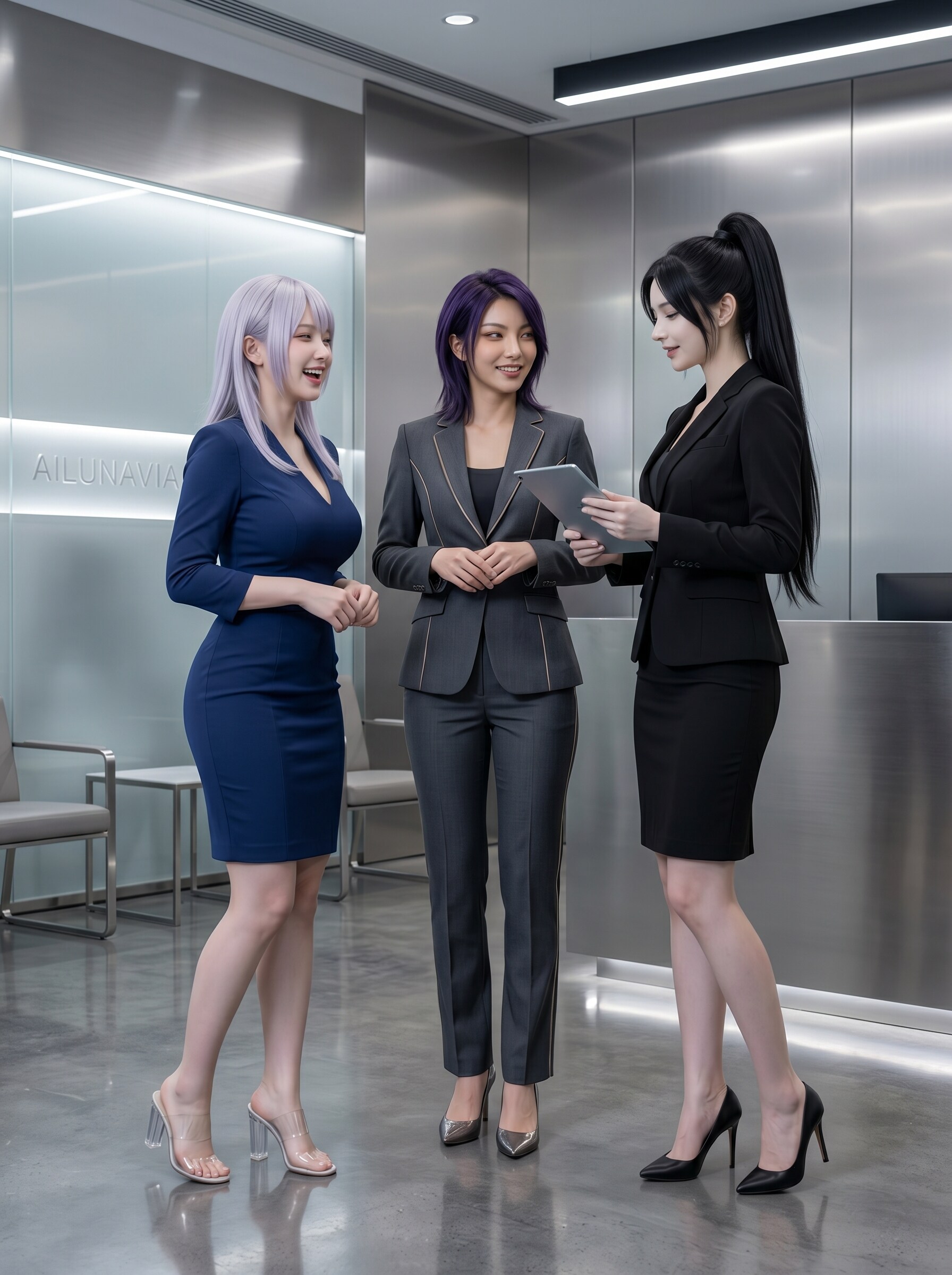 ３人揃って新しいスタート