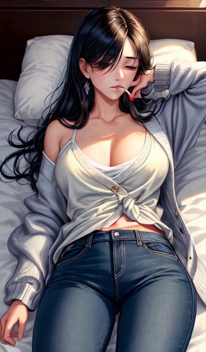 寝タバコダメ絶対 🚬🍺🥛