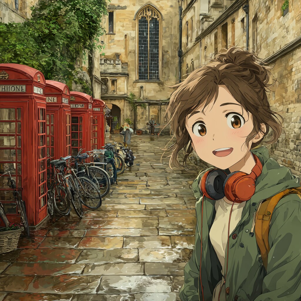 イギリスの街の女の子 | の人気AIイラスト・グラビア