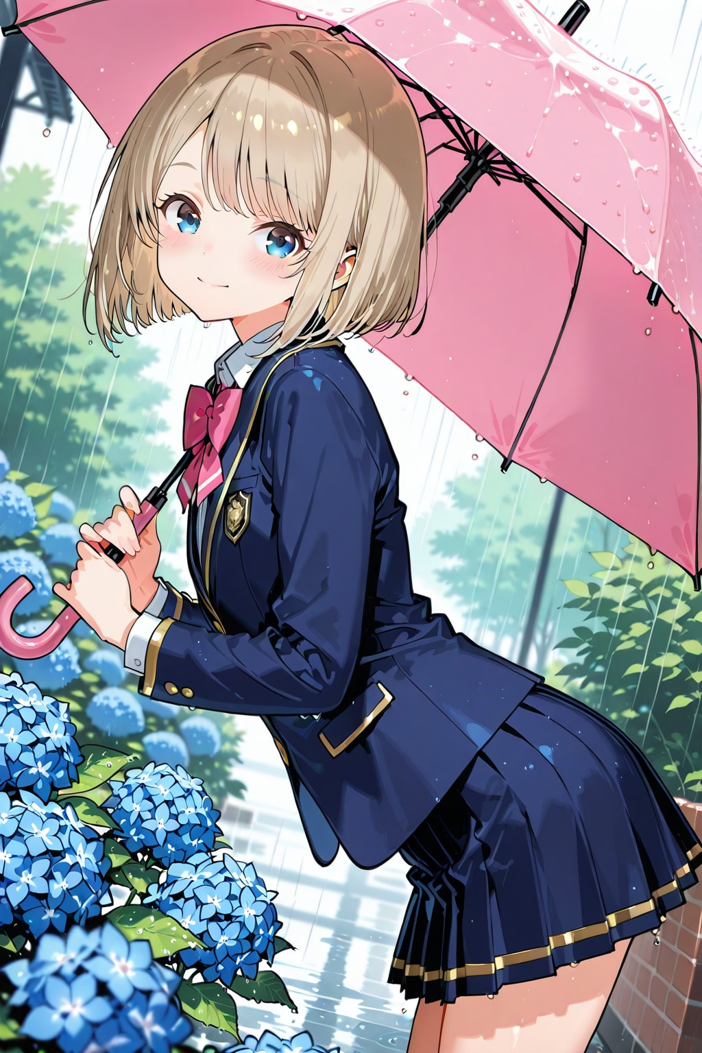 紫陽花 | の人気AIイラスト・グラビア