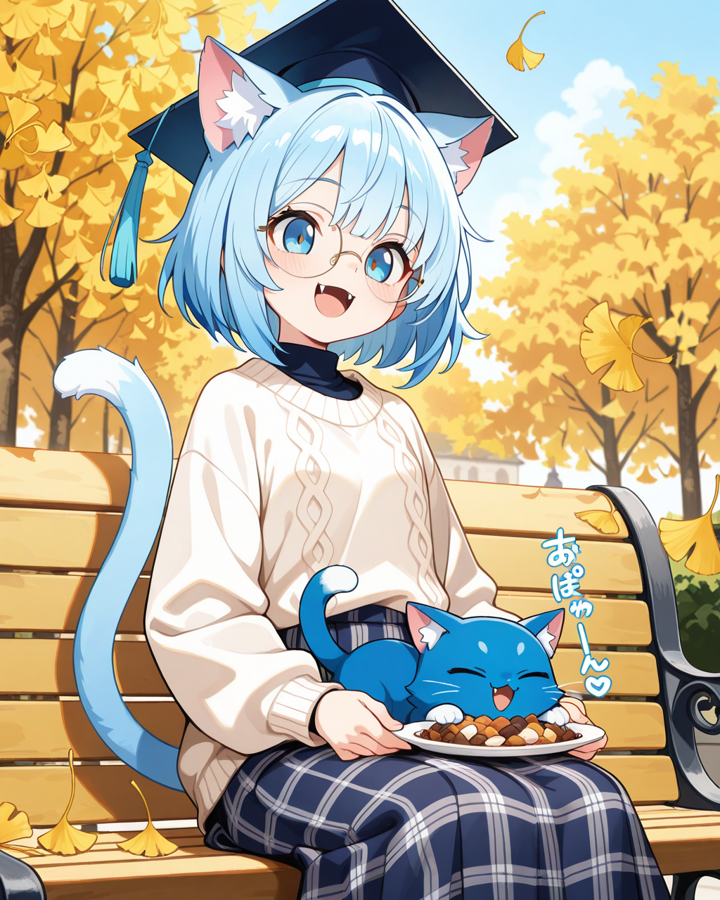 うちのケモミミちゃん達のお食事♡