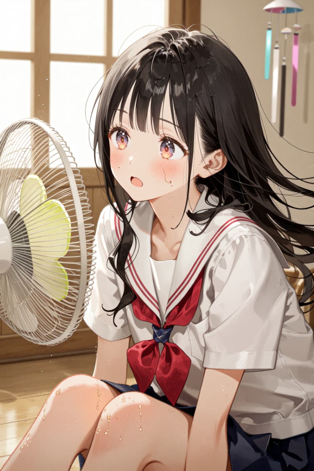 あづ〜い
