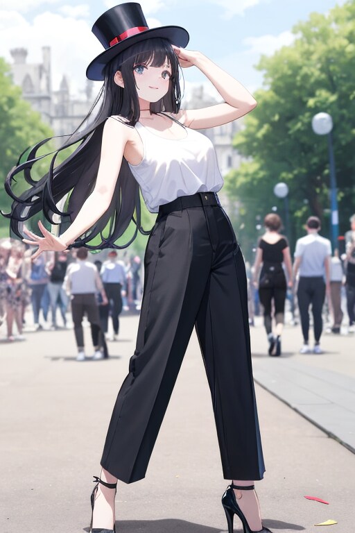 かっこかわいいダンサー白鳥英美梨　セントジェームスパークでダンス！