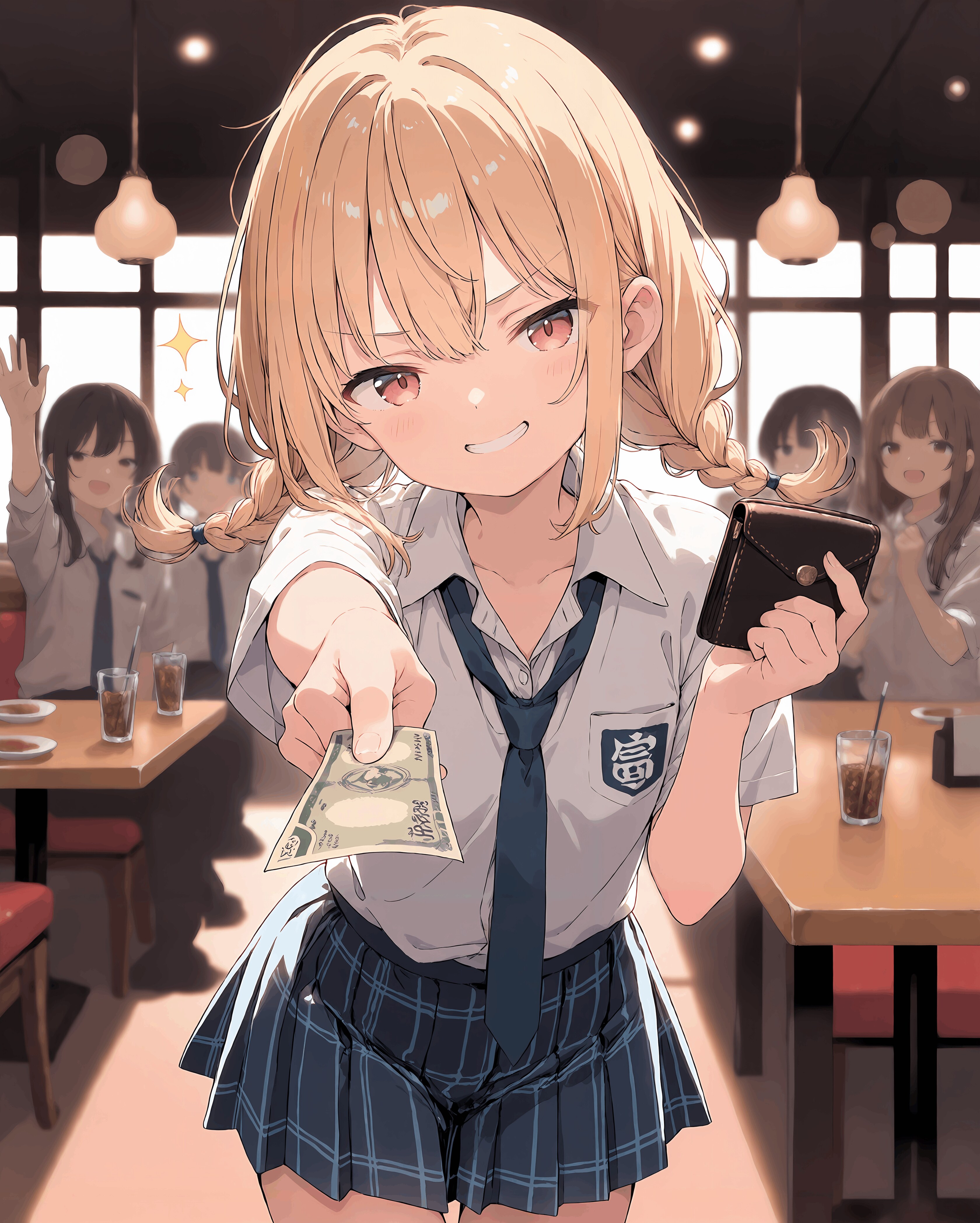先輩なら後輩の分をおごるのは当然だよね？