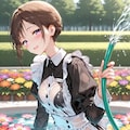 華に秘密の水やり 5枚目