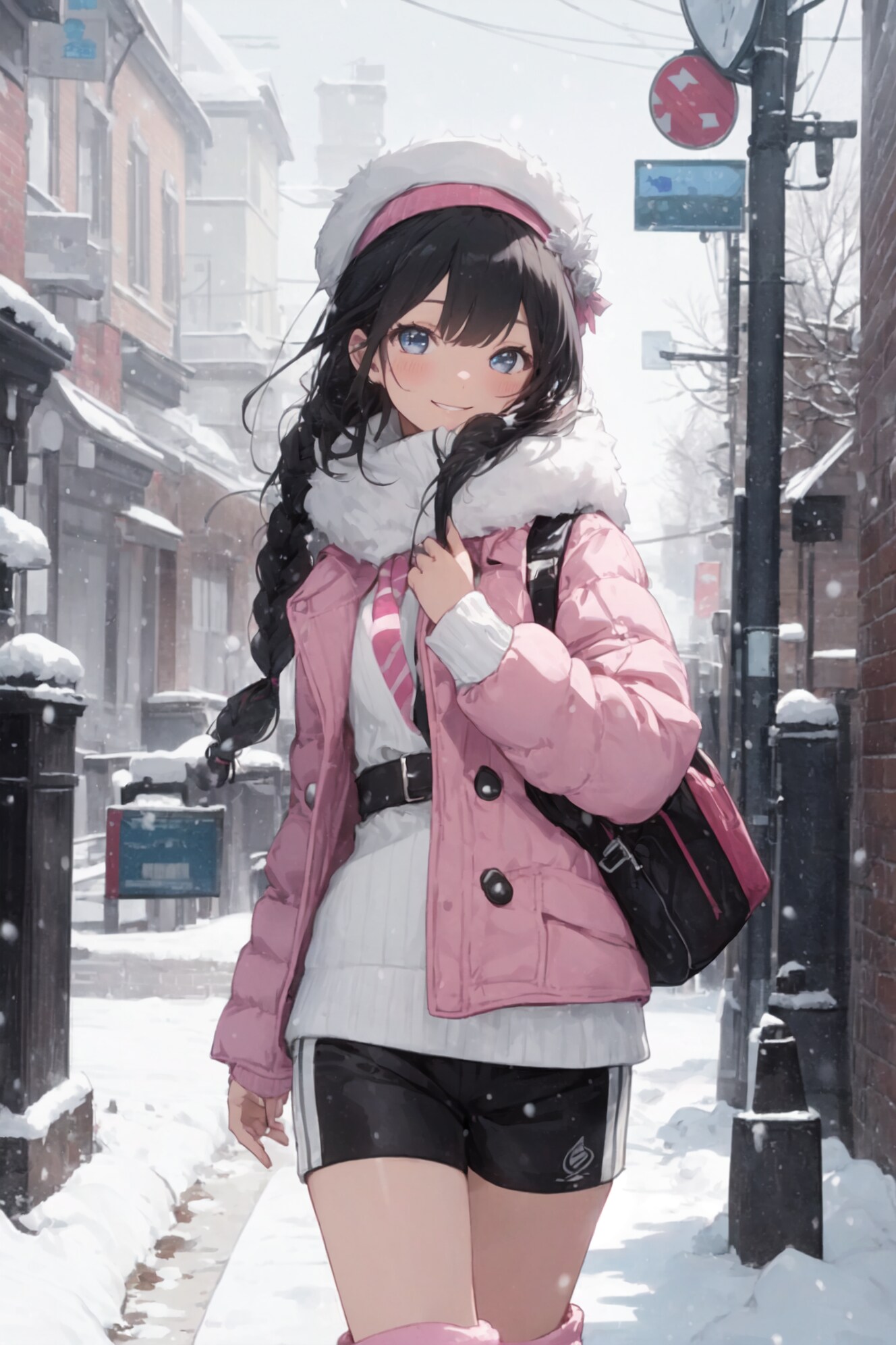 雪国の大学生