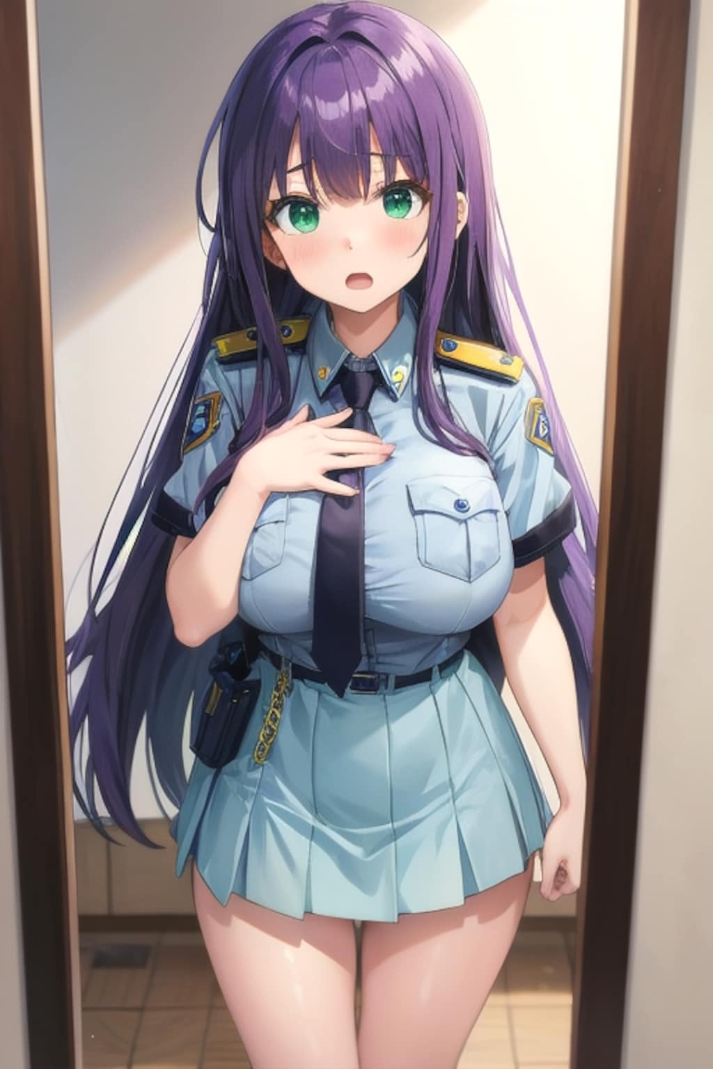 朝起きたら婦警になっていた