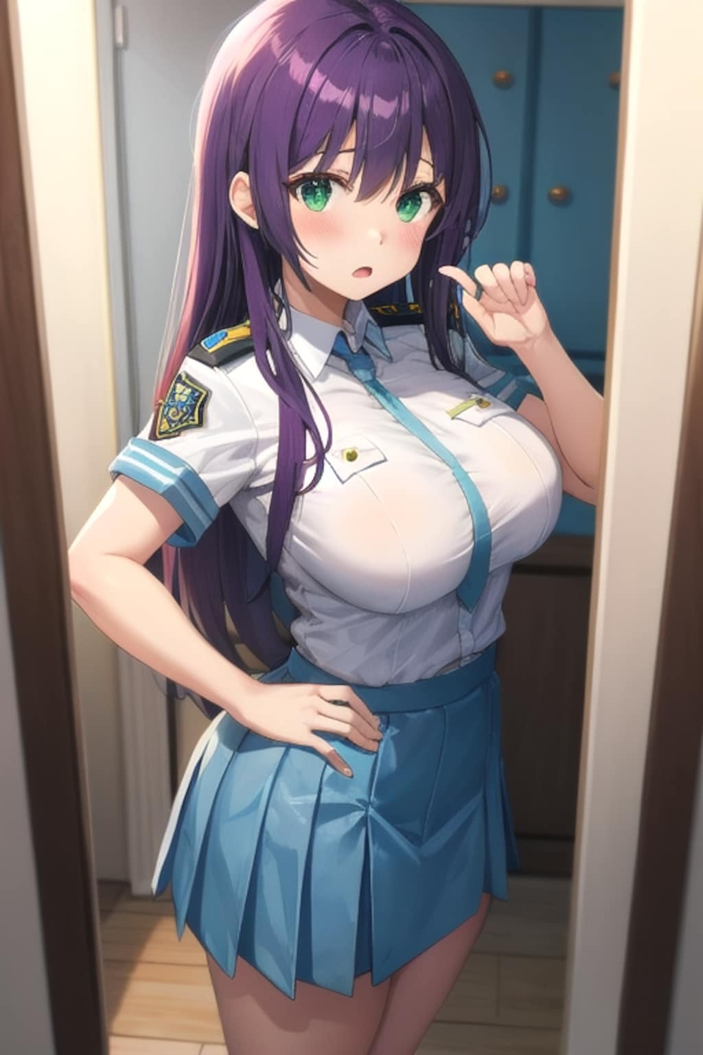 朝起きたら婦警になっていた