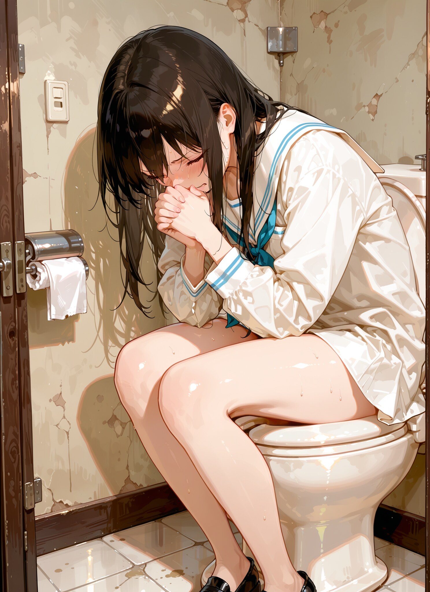 胃腸炎になった自分