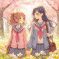 交差する百合(5枚) 3枚目