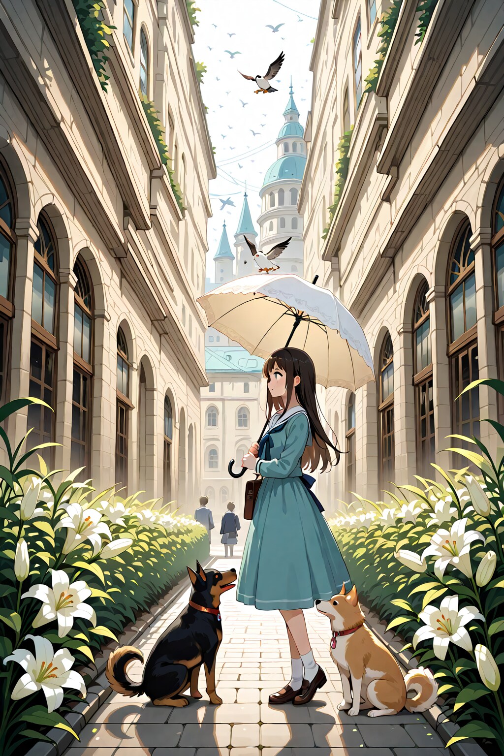 白百合の街