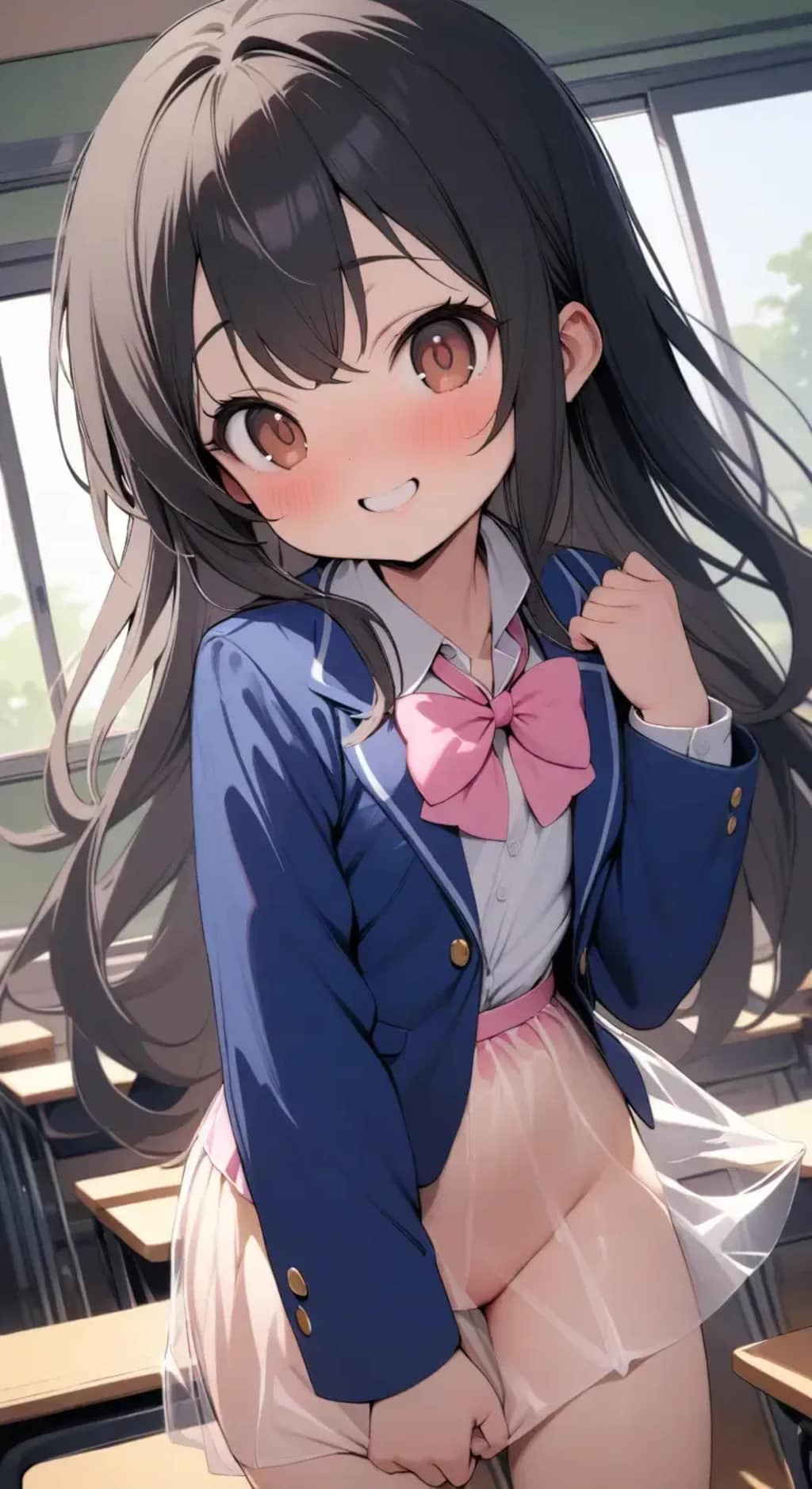 色んな透け透けスカート