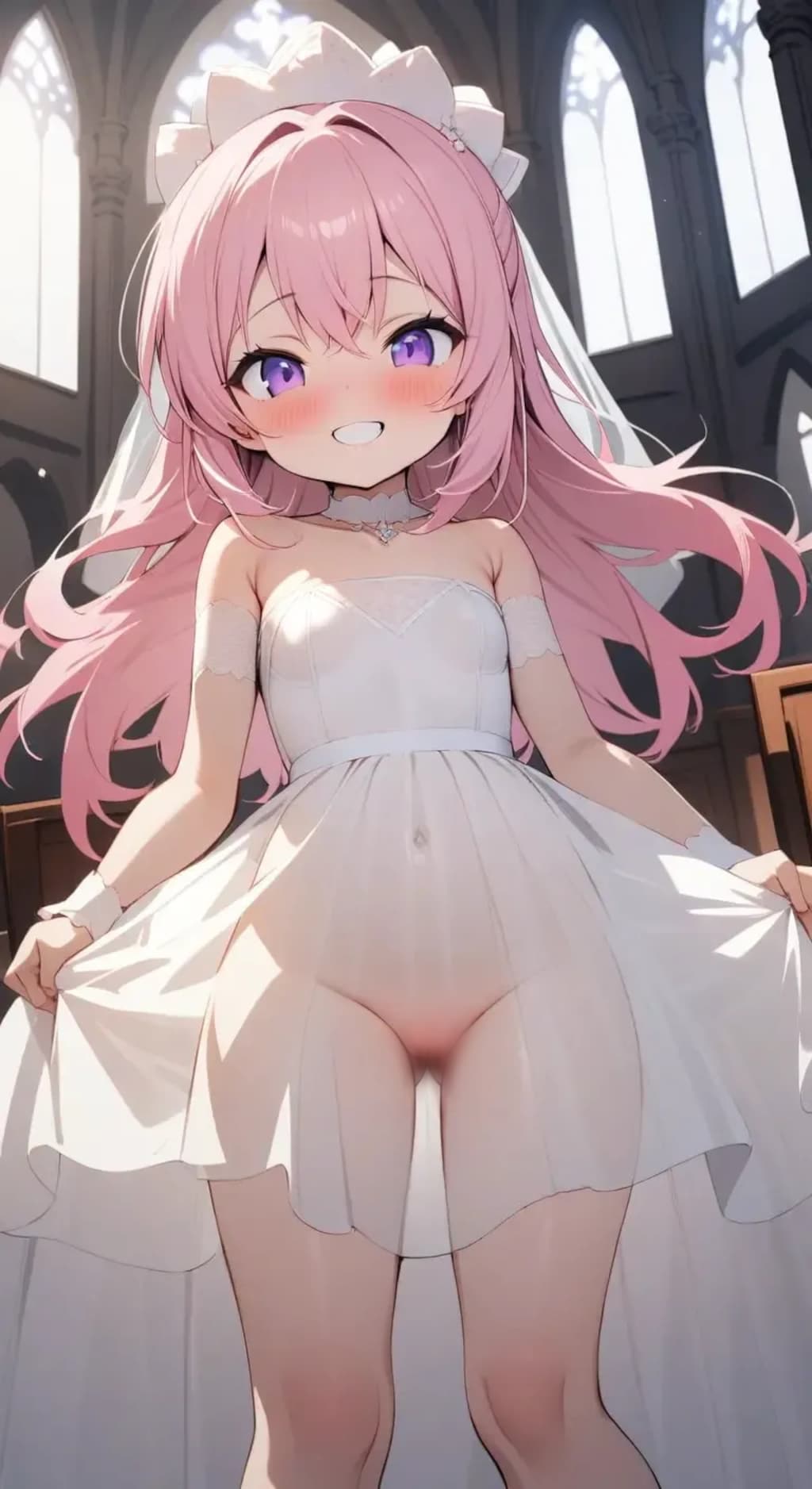 色んな透け透けスカート
