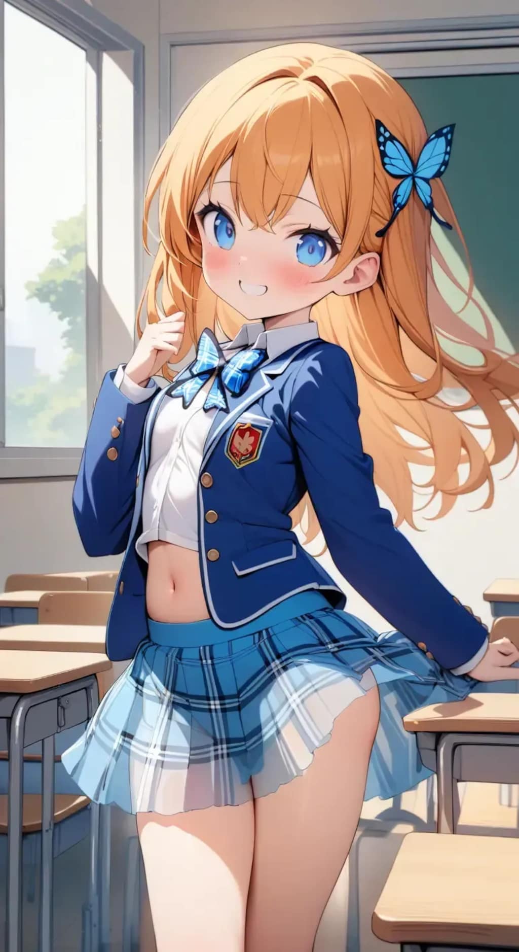色んな透け透けスカート