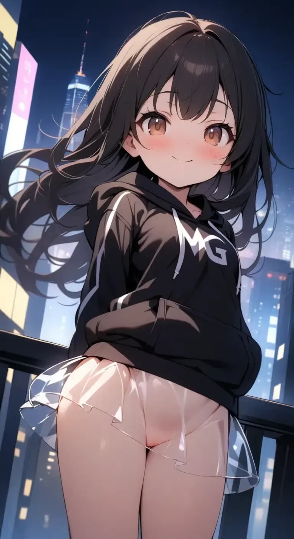 色んな透け透けスカート