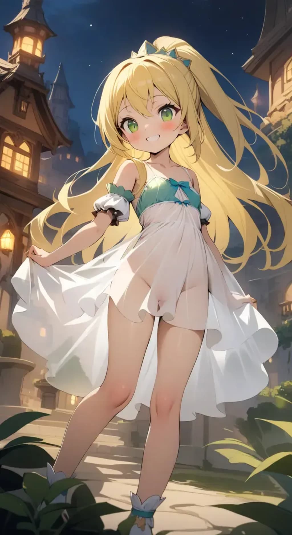 色んな透け透けスカート