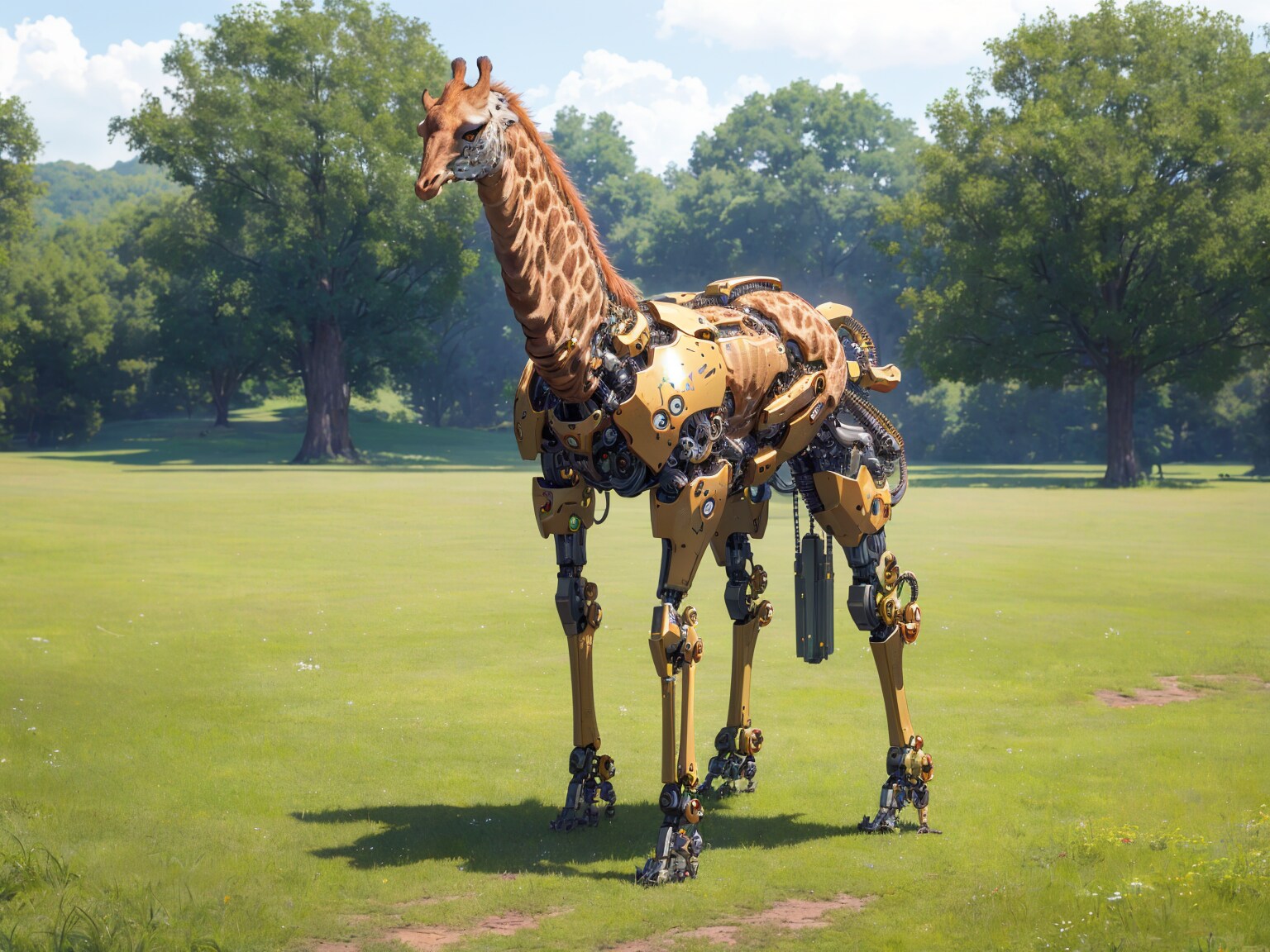 機械仕掛けの麒麟 その② | の人気AIイラスト・グラビア