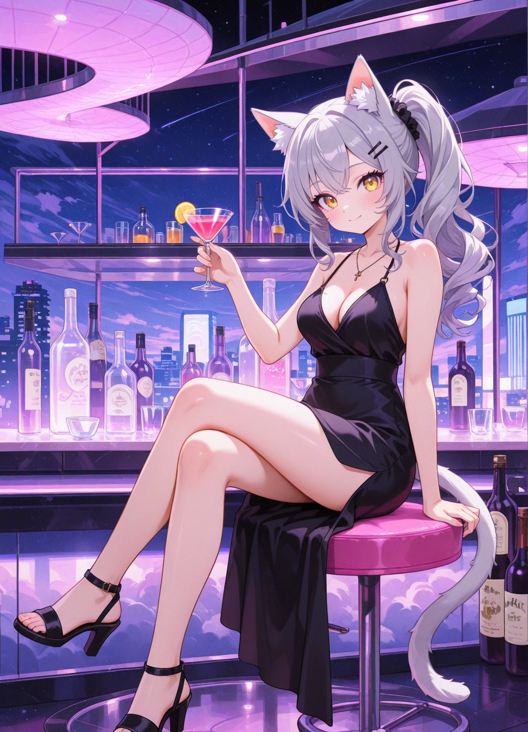 夜空に乾杯