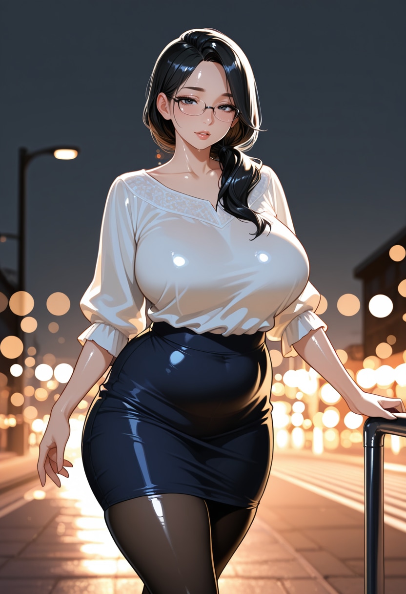 街の灯と