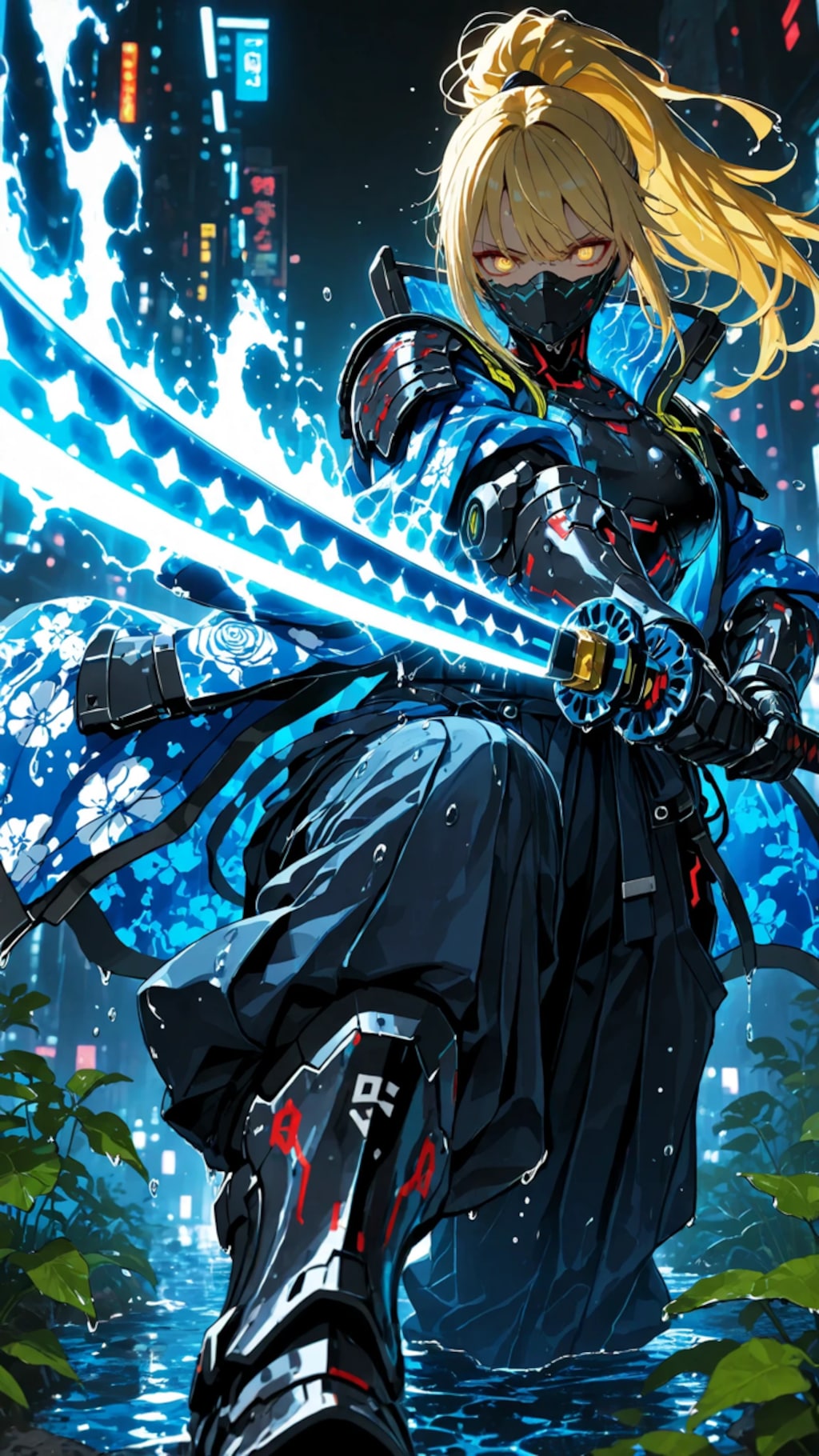 サイバー傭兵侍