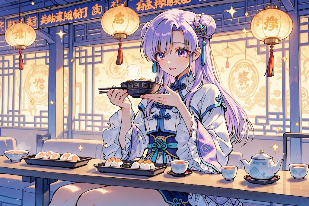 チャイナタウンの少女