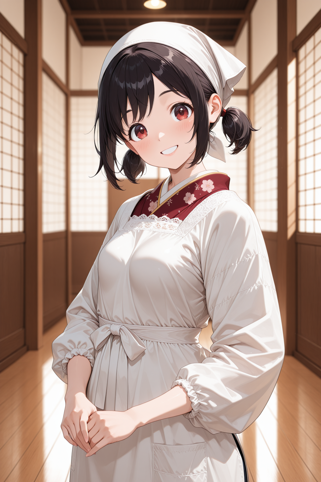 お早いお出かけですね？