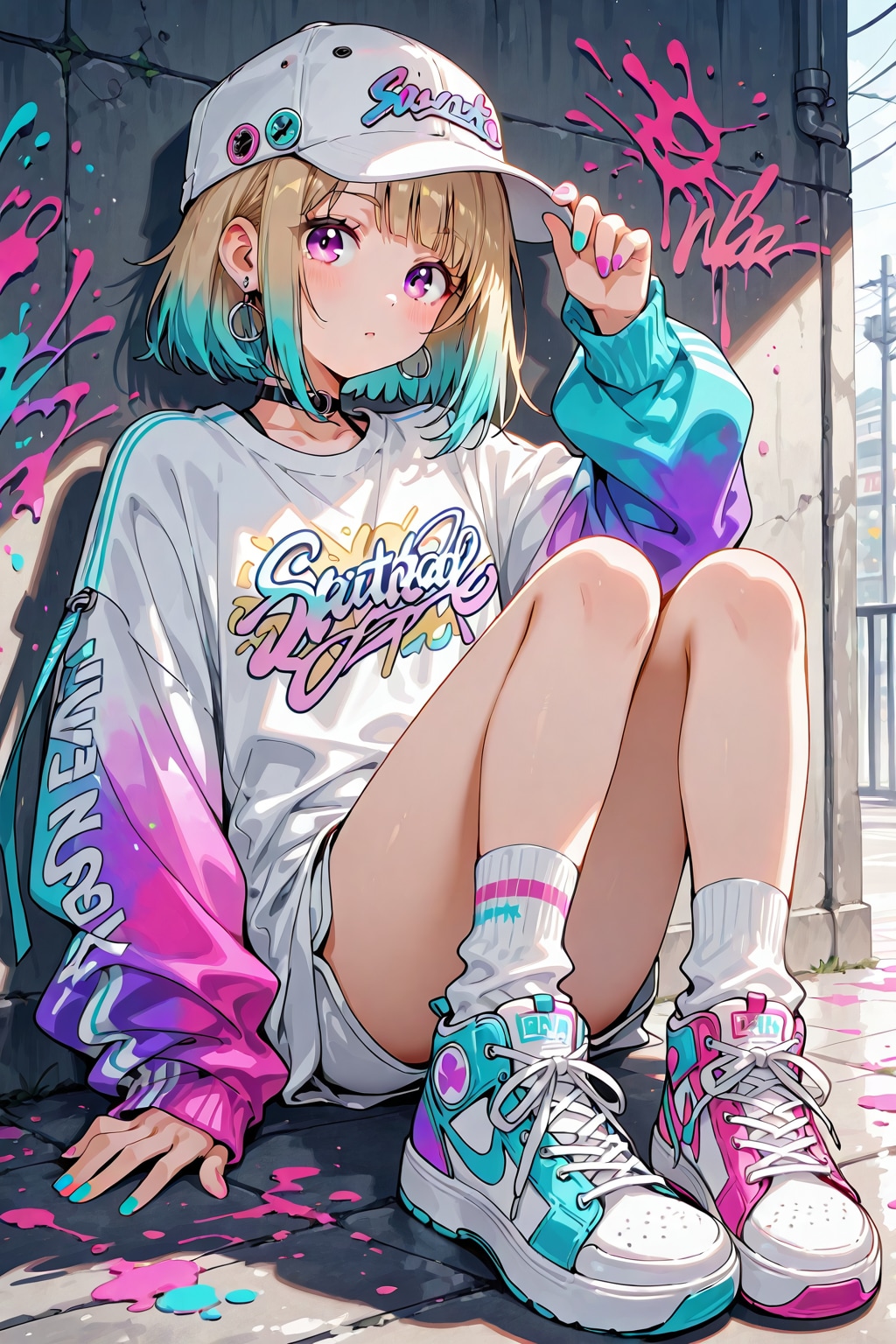 ストリートちゃん | の人気AIイラスト・グラビア