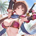 QILINで書いた女戦士 3枚目