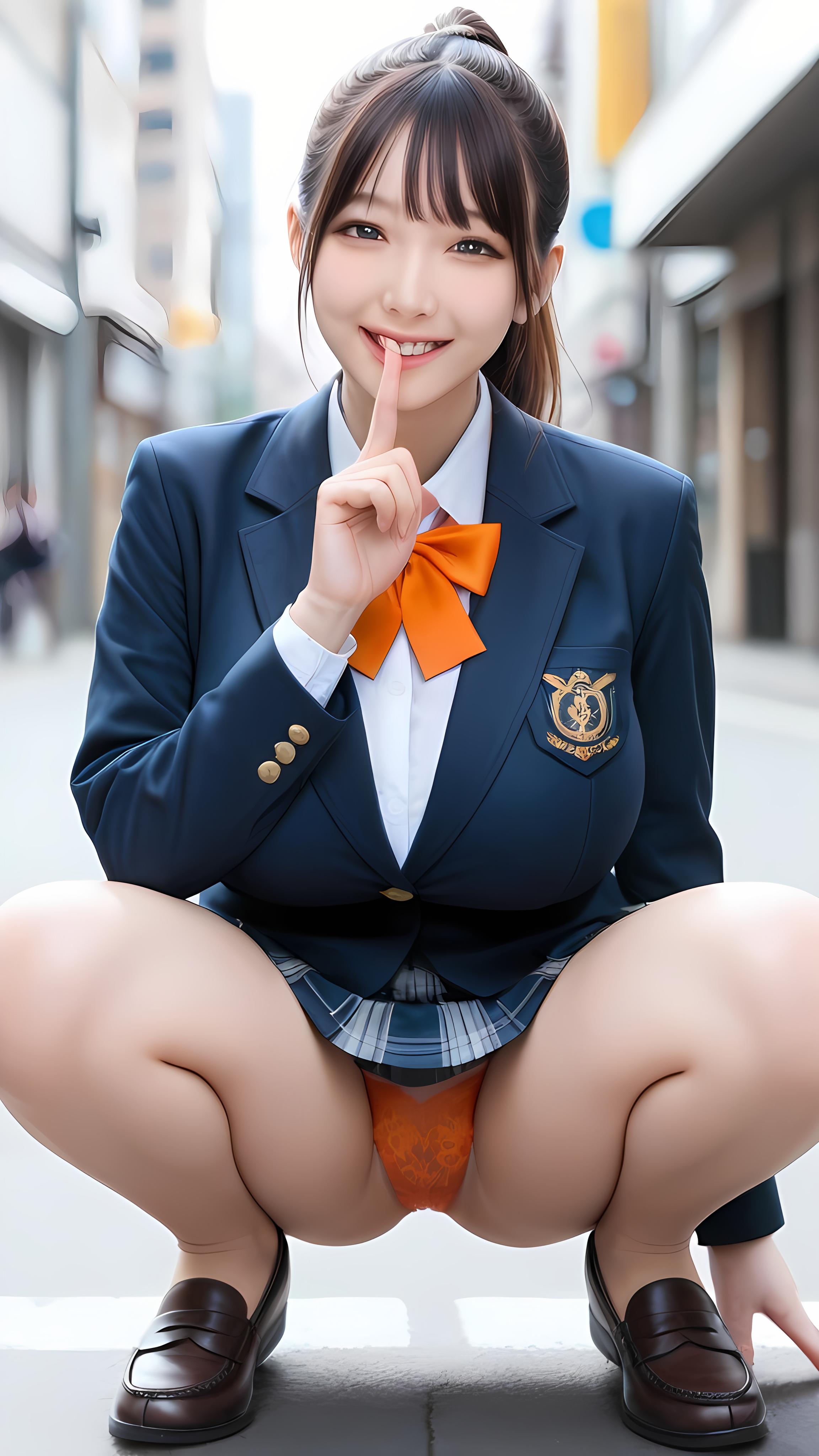 二人だけの秘密　パンチラ