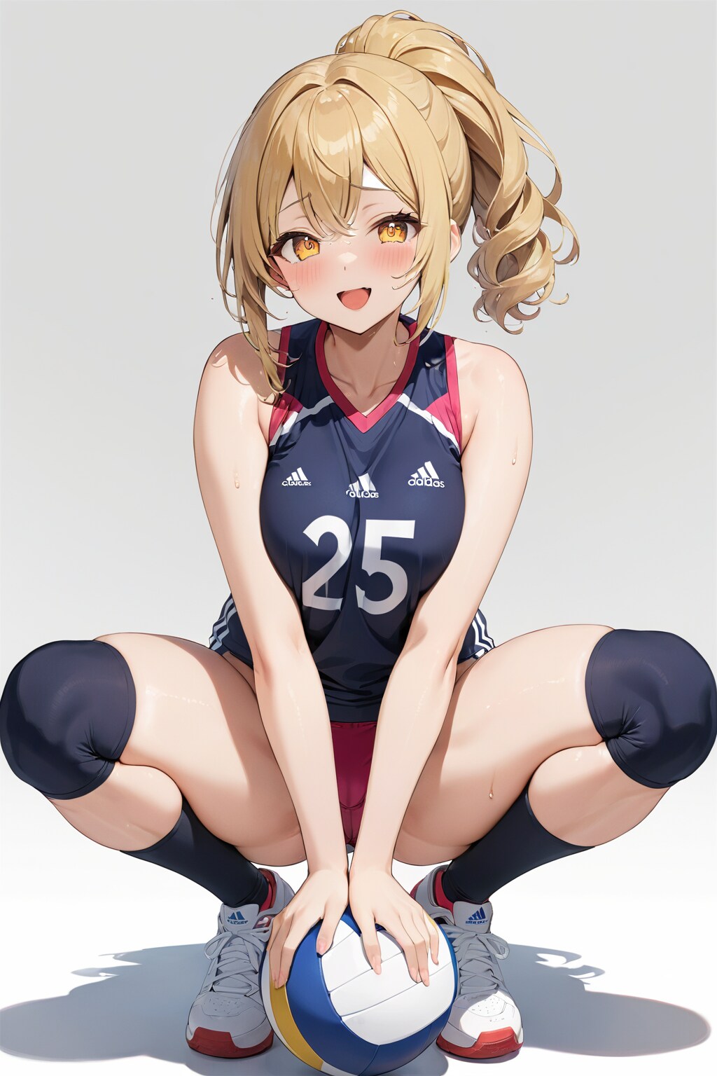 お座りバレー女子