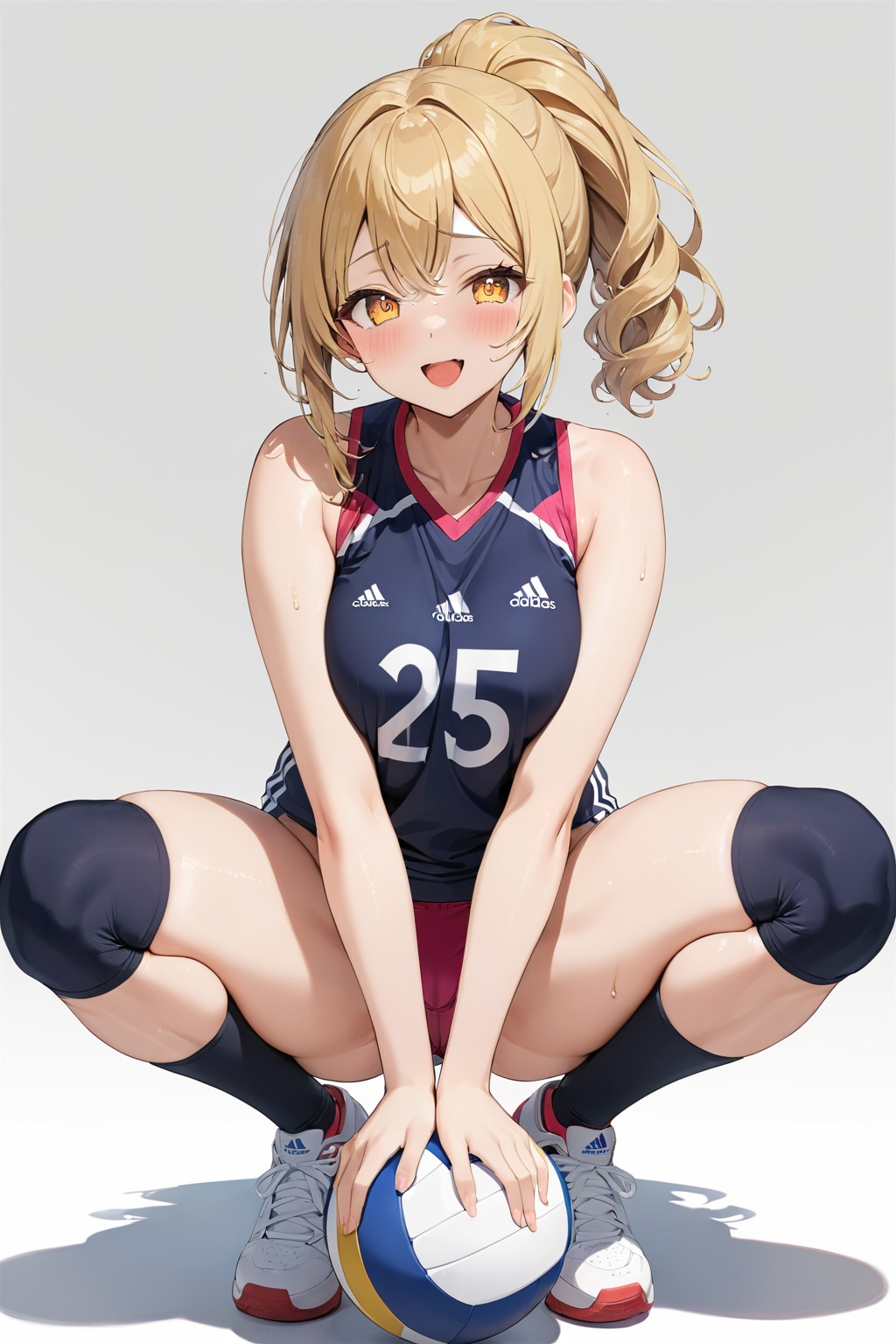 お座りバレー女子