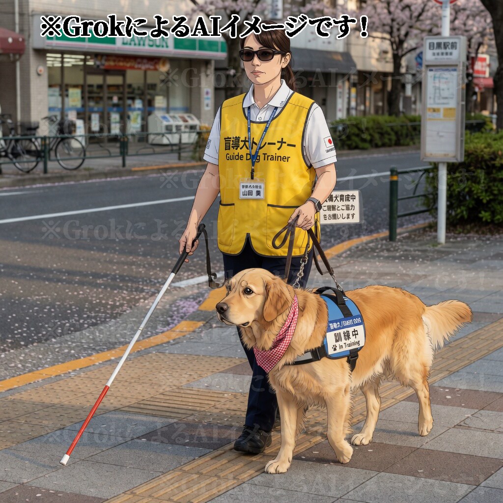 [今日は何の日 4月最終水曜日] 世界盲導犬の日 | の人気AIイラスト・グラビア