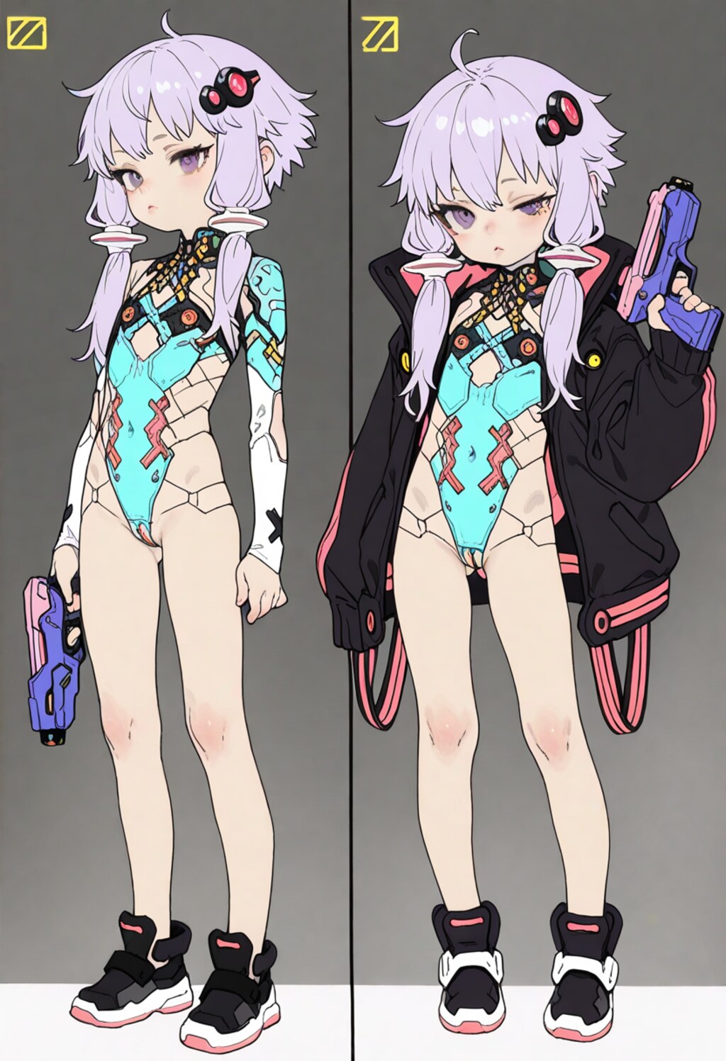 サイバーパンクボディースーツ