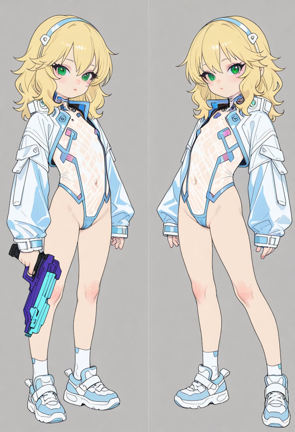 サイバーパンクボディースーツ