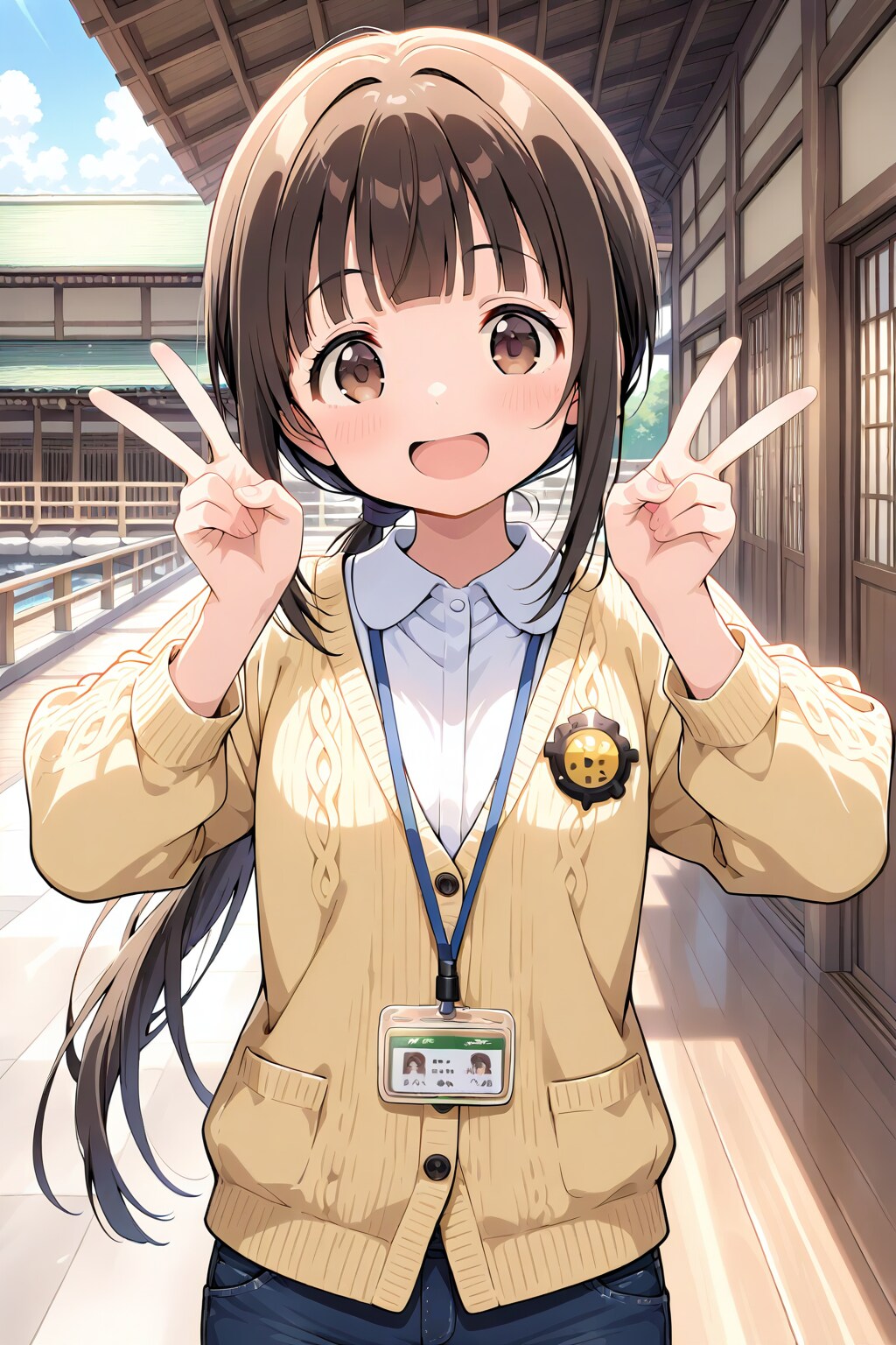 休日に駆り出された子