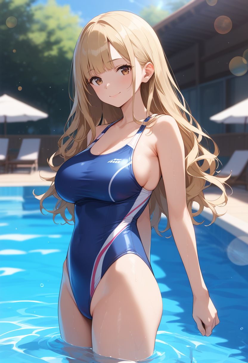 競泳水着めいちゃん