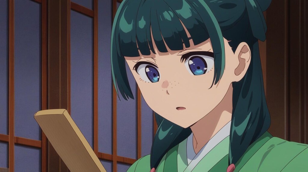 毒見の特別給金をもらうまおまお（猫猫）