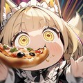 🦊飲食街で気を高めちゃう系おキツネメイドちゃん🦊🍕🍜🍔 10枚目