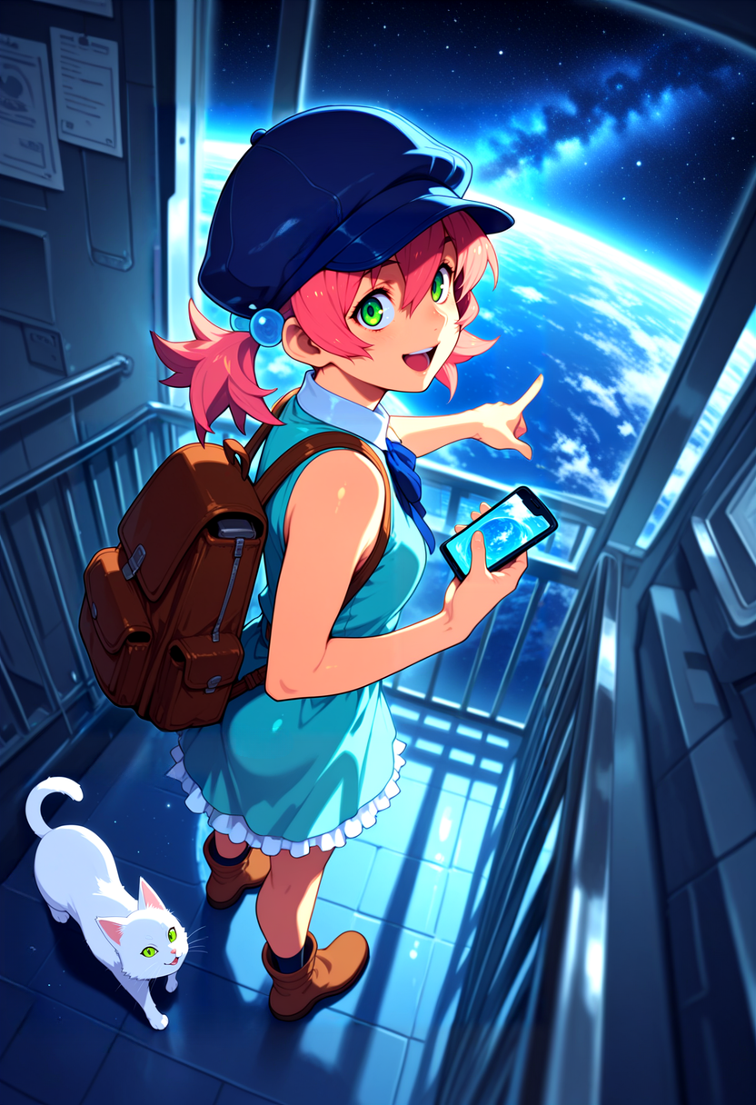 青き宇宙旅行